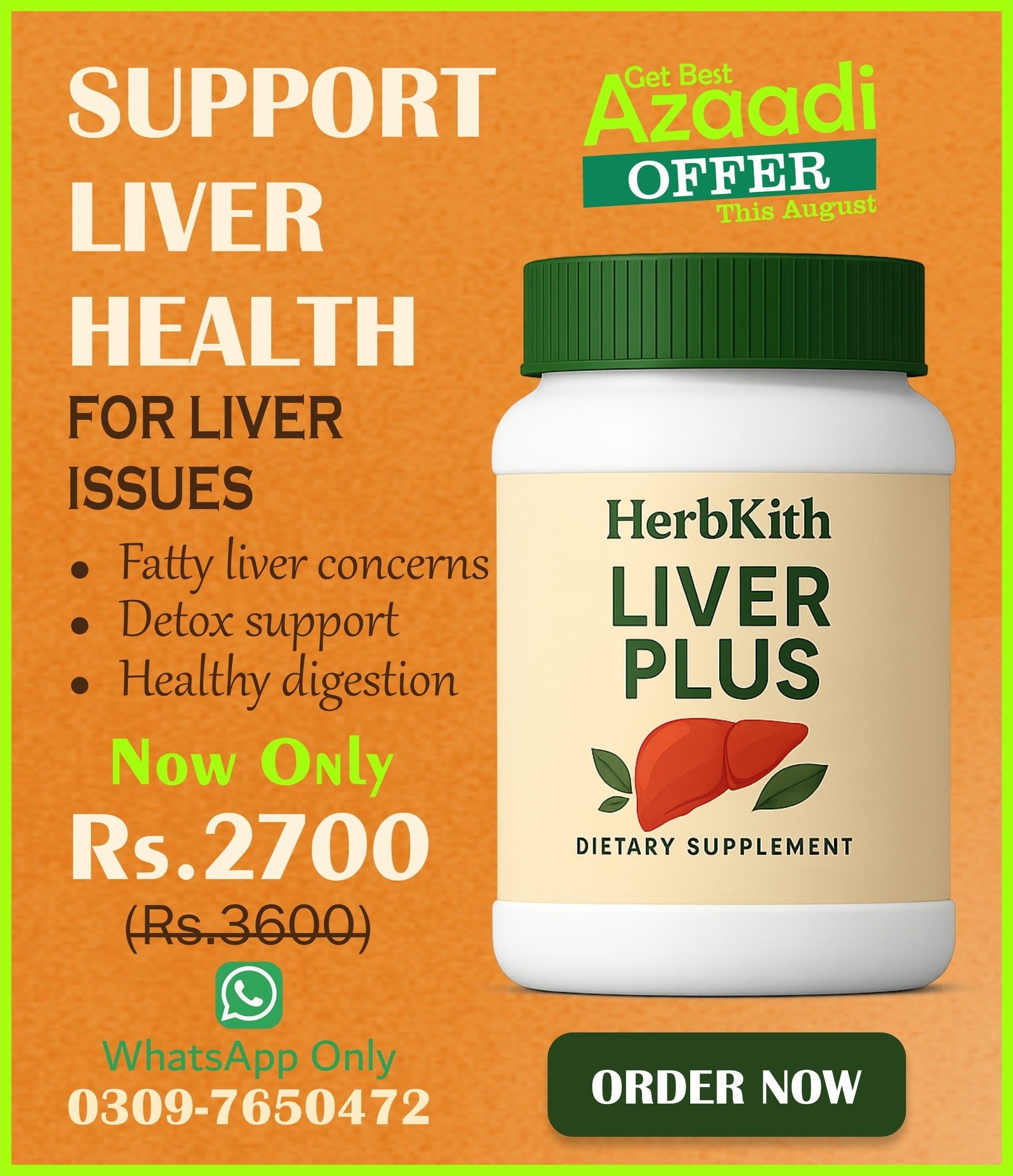 Liver Plus – Herbal Liver Care & Detox Formula - HerbKith